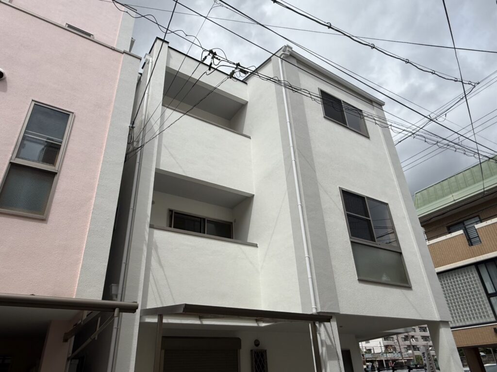 大阪市住吉区 外壁・屋根塗装 防水工事